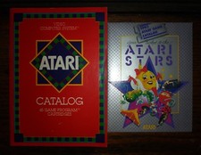 ATARI 2600 VCS GAME BROCHURE/CATALOGS 1982 1983 LOT X2 MINT