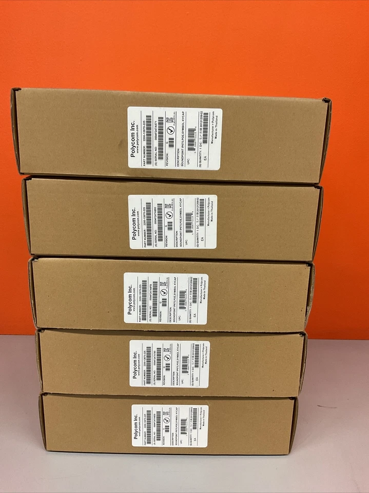 Polycom SoundPoint 670 Gigabit IP Phone PoE (2200-12670-225) - NEW - Image 4 of 4