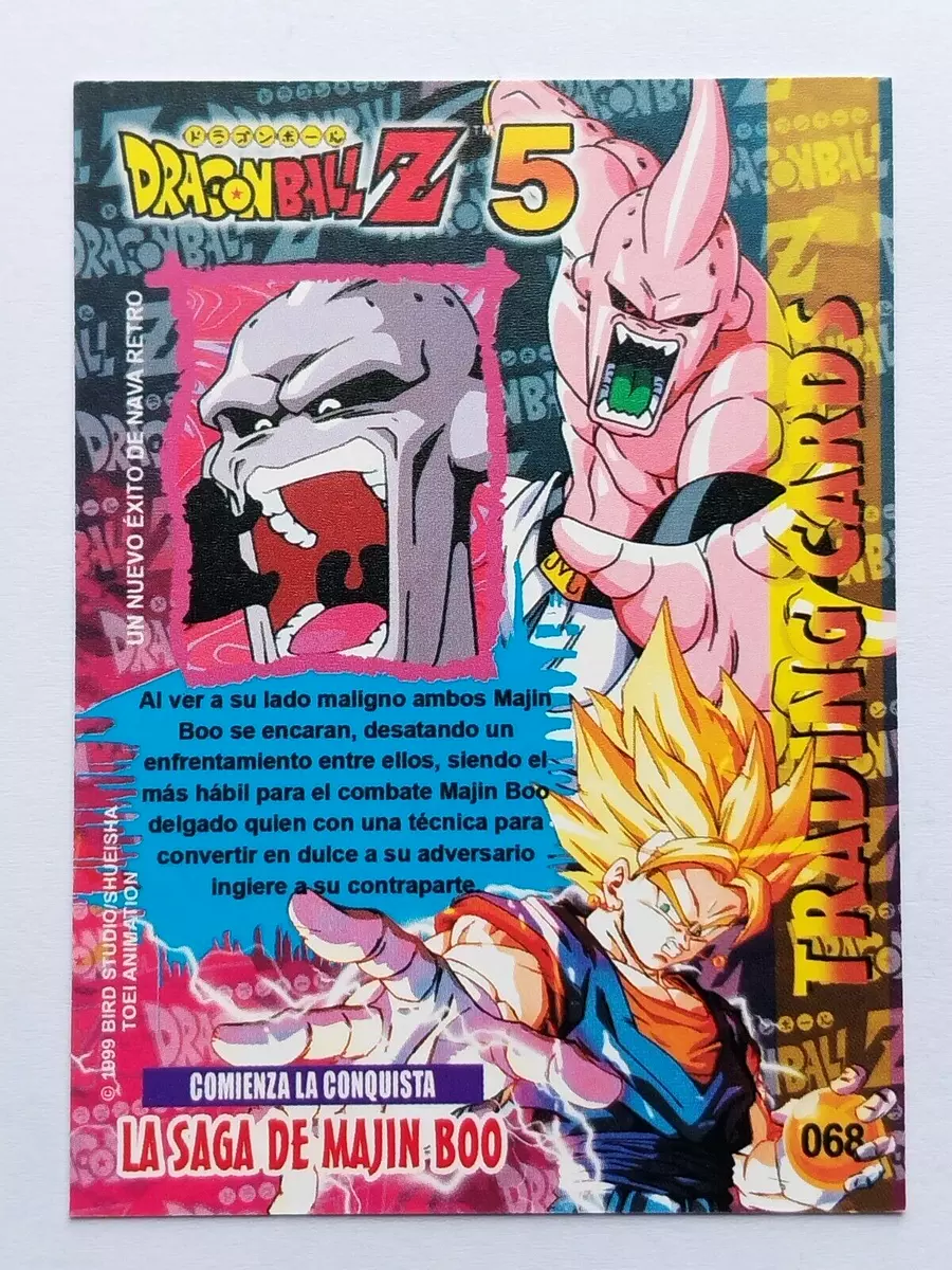 2023 CARD DRAGON BALL Z5 #068 MAJIN BOO TCG PERU Edition DBZ