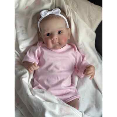 18'' 3D Skin Handmade Reborn Baby Doll Bettie Newborn Boy Girl Doll Birthday Gift