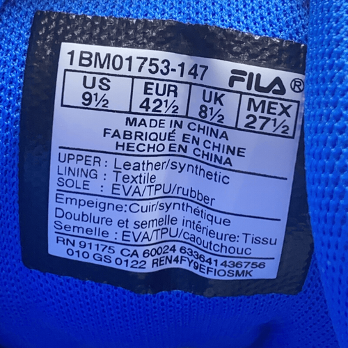 Fila Grant Hill 2 Herren Größe 9,5 weiß vaporblau Basketballschuhe 1BM01753-147 - Bild 8 von 8