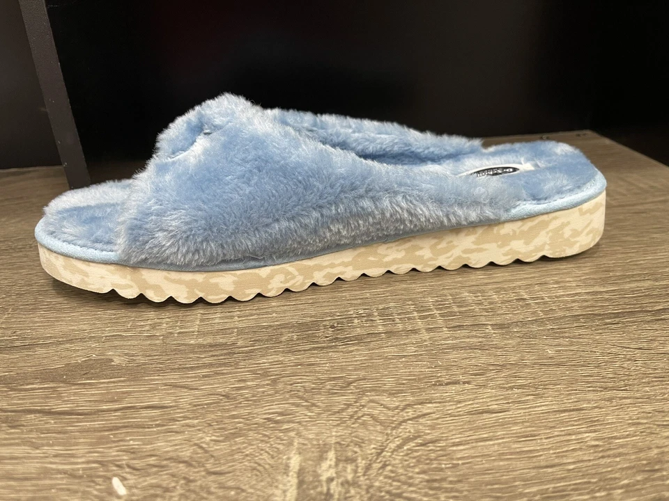 Dr. Scholls Women’s Staycay OG Slipper Sandal Baby Blue Women’s Size 9 NEW $60 Foto 2 de 4