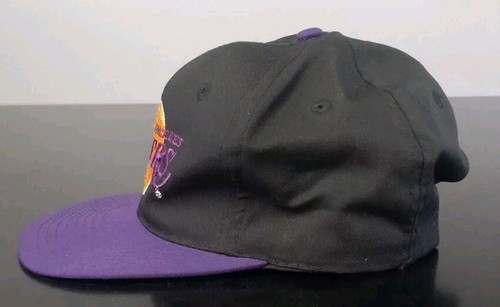 Vintage 1990’s Los Angeles Lakers Boys Youth One Size Fits All NBA SnapBack - Picture 4 of 7