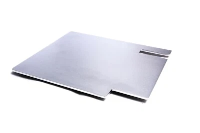 MARKENLOS RuSchi Edelstahl Grillplatte 1/2, 4mm passend für Son of Hibachi Bruzzler