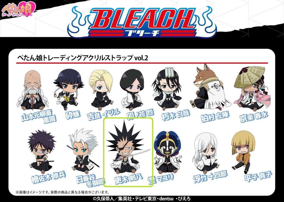 Penguin Parade BLEACH Petanko Trading Acrylic Strap Charm Vol. 2