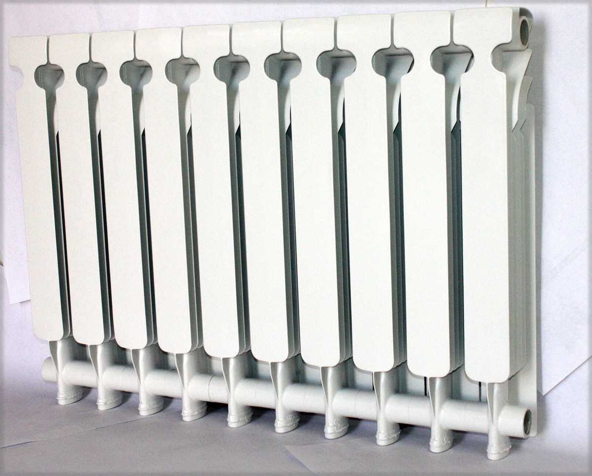 LOT TWO Bimetal Wall-Hung Aluminum Heating Radiator Heater | eBay