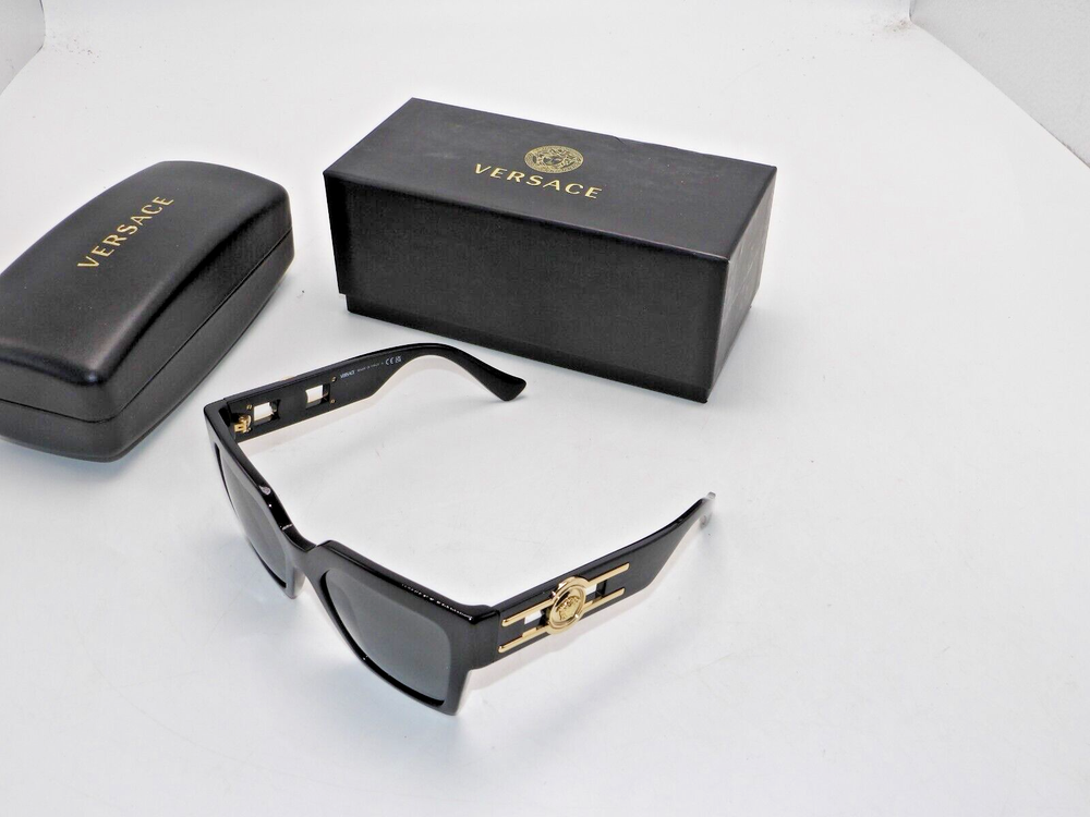 VERSACE VE4458-54MM  Sunglasses  black Women NEW