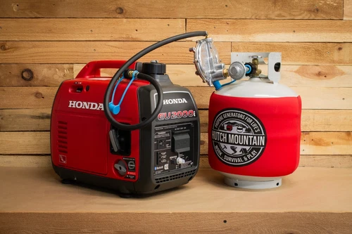 Hutch Mountain Honda EU2000i Generator Tri-Fuel Propane Conversion Kit