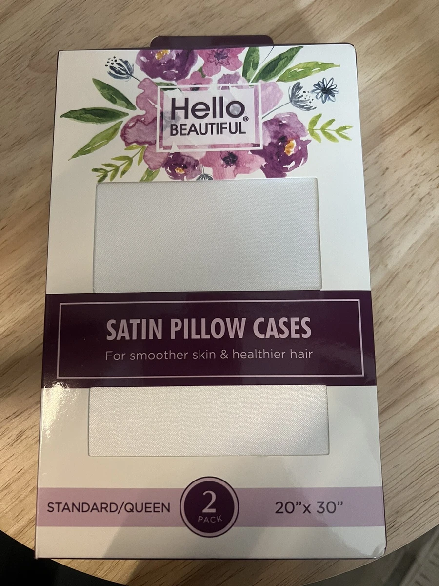 Hello beautiful top satin pillowcase
