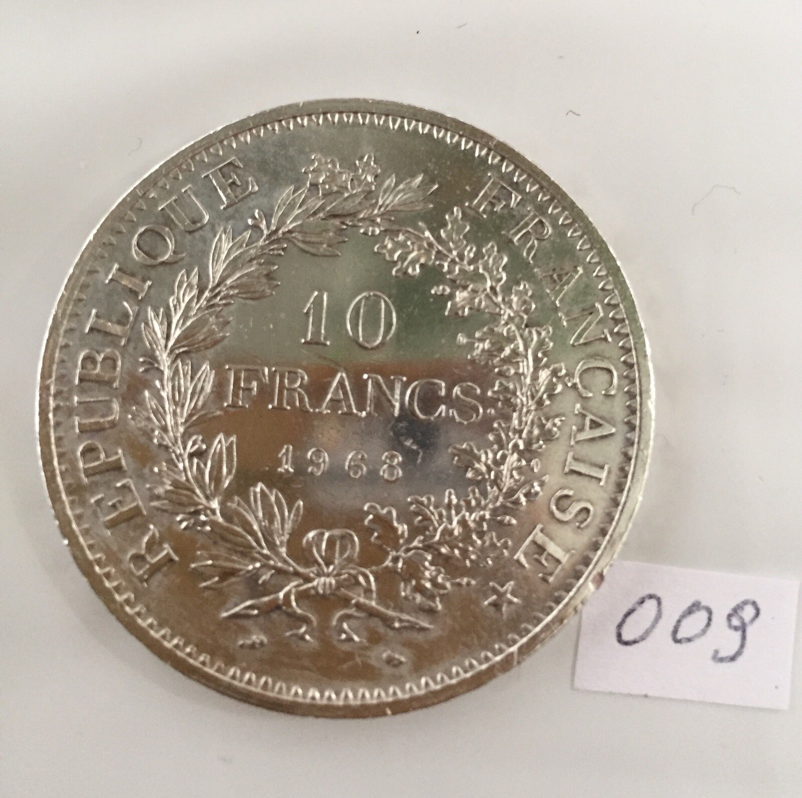 Valeur D Une Pièce De 10 Francs En Argent 1968 Pièce de 10 Francs Hercule en Argent 1968 | eBay