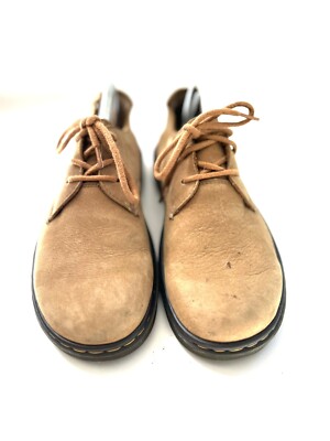 Dr Martens Elsfield Ladies Oxford Tan Soft Leather Lace Up Comfort