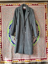 Orsay Wool Blend Checked Coat