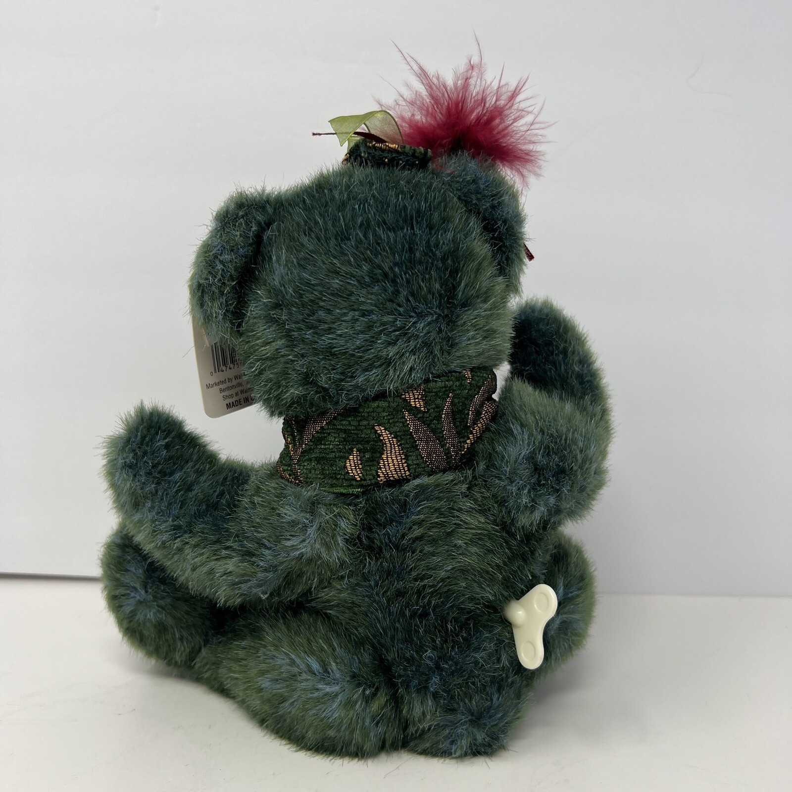 Musical Wind Up Teddy Bear Stuffed Animal Plush Dan Dee Collectors Edition 9"