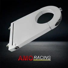 Universal 2" Steering Column Drop Bracket 4 1/2" Drop Polished Aluminum