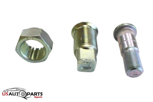 CANTIDAD 1 ISUZU GENUINO Juego de tuercas de rueda y pernos traseros (lado izquierdo) para NPR NQR NR 95-25 Foto 3 de 4