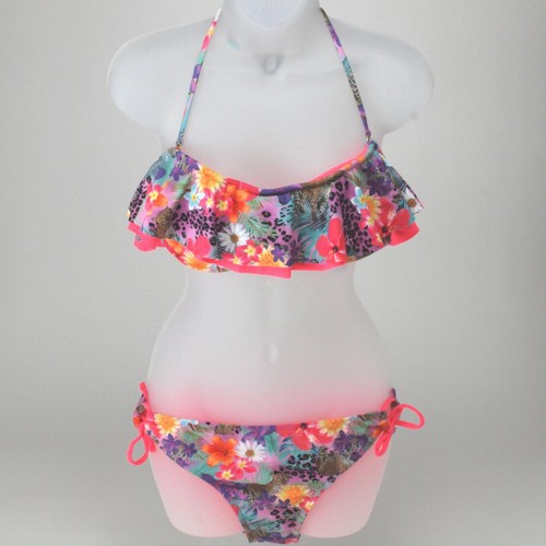 CA Waves Bikini - Pink Jungle Floral - XL - 第 1/9 張圖片