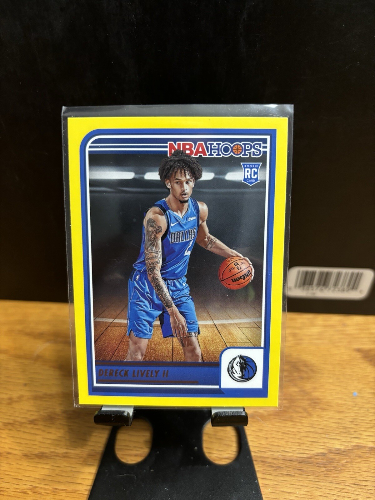 2023-24 Panini NBA Hoops - Rookies Yellow #241 Dereck Lively (RC)