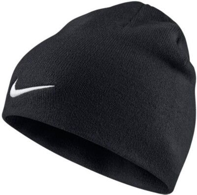 Nike Team Performance Beanie Wollmütze Wintermütze Mütze Schwarz Strickmütze NEU