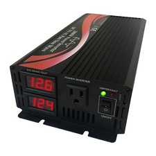 2000W Pure Sine Wave Power Inverter 12V 24V 48V DC to 120V AC Off Grid US Stock