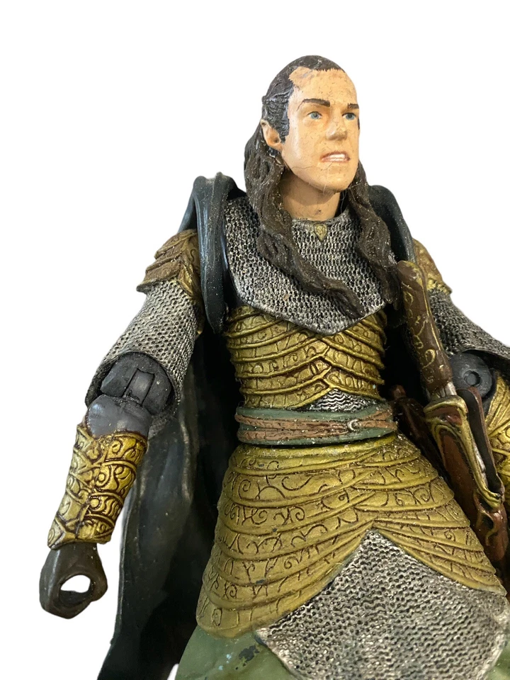 Figura de acción de colección El Señor de los Anillos Juguete ELROND LOTR Suelta Como Está Usada Foto 3 de 4