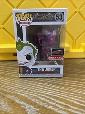 Funko Pop! Vinyl: Batman: Arkham Asylum The Joker (purple Chrome) 2019 NYCC EXL