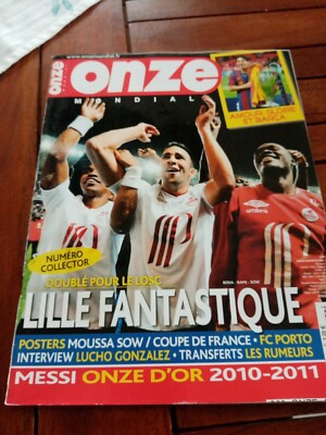 Revue Onze Mondial Septembre 2011 - Complète Avec Poster Et Rookie Card - Très Bon état