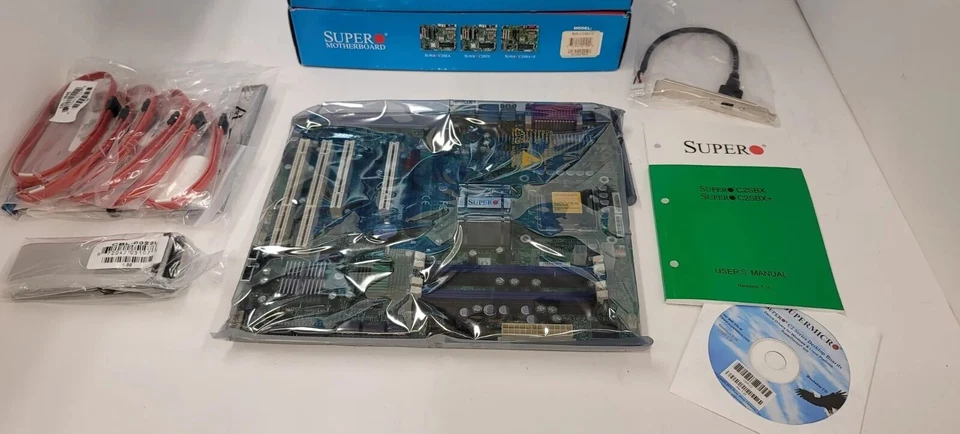 Supermicro C2SBX / MBD-C2SBX LGA 775 Intel X38 ATX Mother Board Brand New - Image 2 of 4