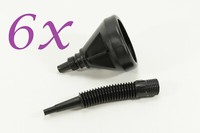 ★ ★ ★ 6X Trichter Ware Dunlop Universaltrichter Ca. Ø13 ÖL Fasstrichter