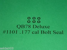 QB78, QB79, TH78, XS78, Deluxe, Breech Bolt O-Ring Seals .177 cal. Part #1101