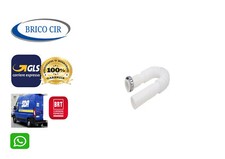 tubo di scarico acqua flessibile estensibile lavabo lavandino 1" 1/2 sifone GHIE