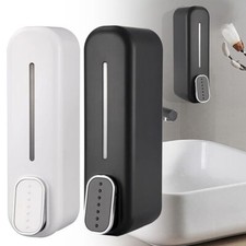 300ml Soap Dispenser Wall Mounted Liquid Bathroom Hand Shower Gel Shampoo UK
