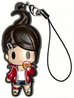 Danganronpa Strap Mascot Charm D4 Rubber Strap Vol. 1 empty Aoi Asahina Hina