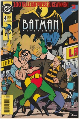   BATMAN ADVENTURES #4, Dino/DC Comics 1995 COMICHEFT TOP Z1 *Superhelden *TV