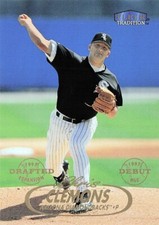1998 Fleer Tradition Baseball #143 Chris Clemons