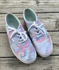 Vans Doheny Tie Dye Soothing Sea Lace Up Women  s Sneakers