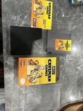 Caveman Games (Nintendo 1990) CIB - See Pics condition - Tested/works great