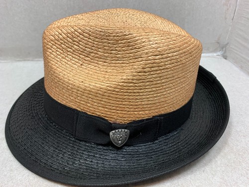 NEW MEN STETSON STRAW STAYCATION SUMMER 
