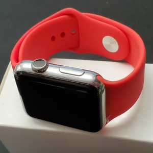 apple watch 42mm 316l stainless steel sapphire crystal ceramic back