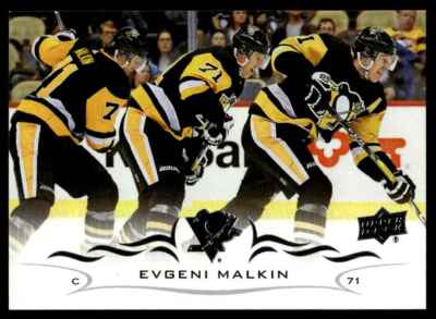 2018-19 Upper Deck TRIPLE EXPOSURE Evgeni Malkin Pittsburgh Penguins #141