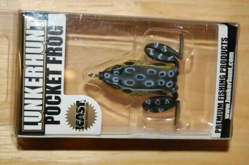 Lunkerhunt Fishing Lures Lunker Frog 2.25, 1/2oz. - Green