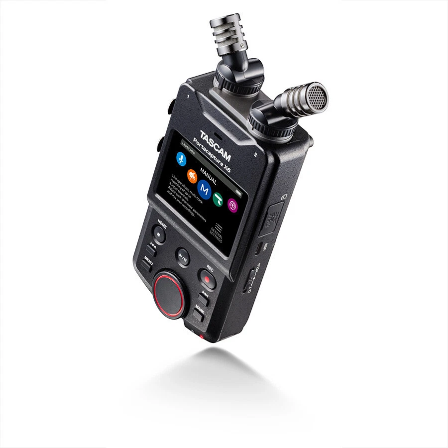 Tascam Portacapture X6 Portable High-Res Multi-Track Handheld Audio Recorder - Image 3 of 4
