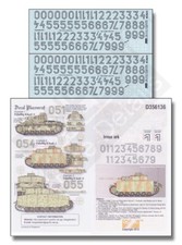 Echelon 1/35 Generic LSSAH Turret Numbers for...