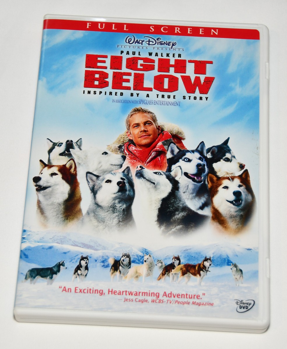 Used Disney's Eight Below DVD (Fast Shipping!) Paul Walker