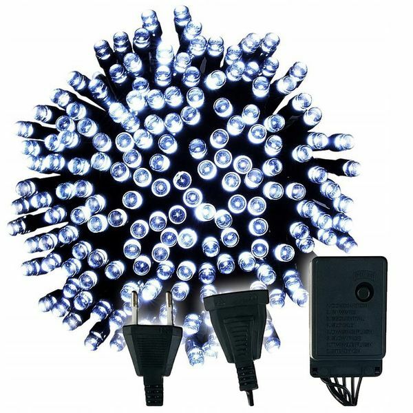 500 Led Tannenbaum Weihnachtsbaum Christbaum Lichterkette *** Kaltweiß ***-image