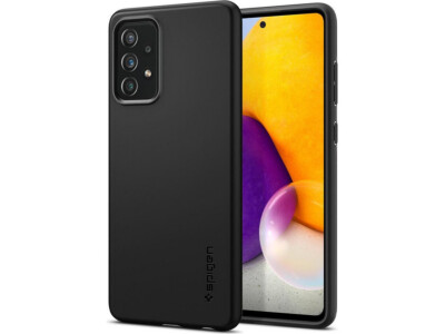 Spigen Thin Fit Case | Samsung Galaxy A72 Hülle Cover Schutzhülle Schwarz Black