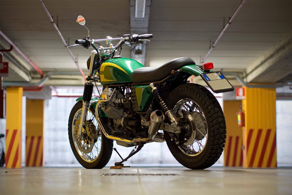 Cafe Racer Moto Guzzi 350 Scrambler Guzzi Nevada 750 Moto
