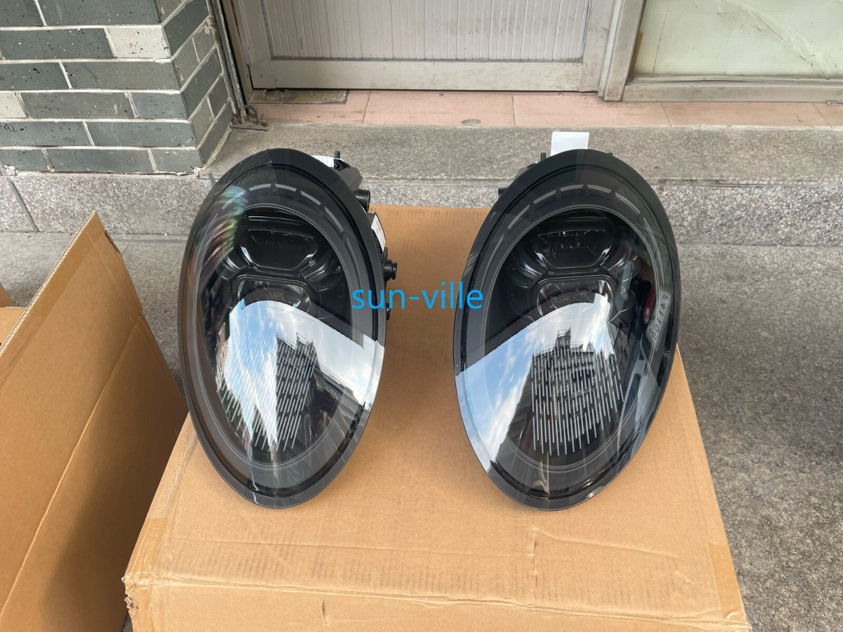 Pair For Porsche 991 Matrix Style PDLS Laser 991- 992 Headlights