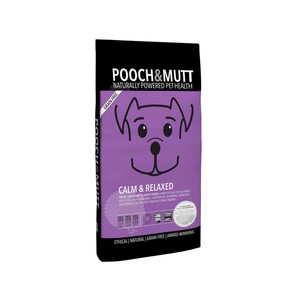 pooch and mutt calm and relaxed complete dog food turkey 10kg