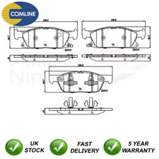 Set pastiglie freno anteriori alleate nippon si adatta a Ford S-Max Galaxy Edge Kuga