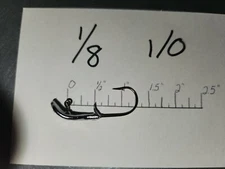 25 1/8 oz Wobble Head Jigs  #2  #1 1/0 or 2/0 Mustad Bronze hooks You Choose